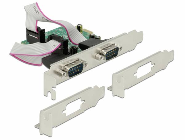 Delock 89641  PCI-Express kartica PCIe  uklj. nisko profilna ploča s utorom