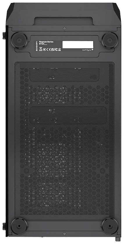 endorfy Regnum 400 ARGB midi-tower kućište za računala crna 4 predinstalirana LED ventilatora, bočni prozor, filter praš-7
