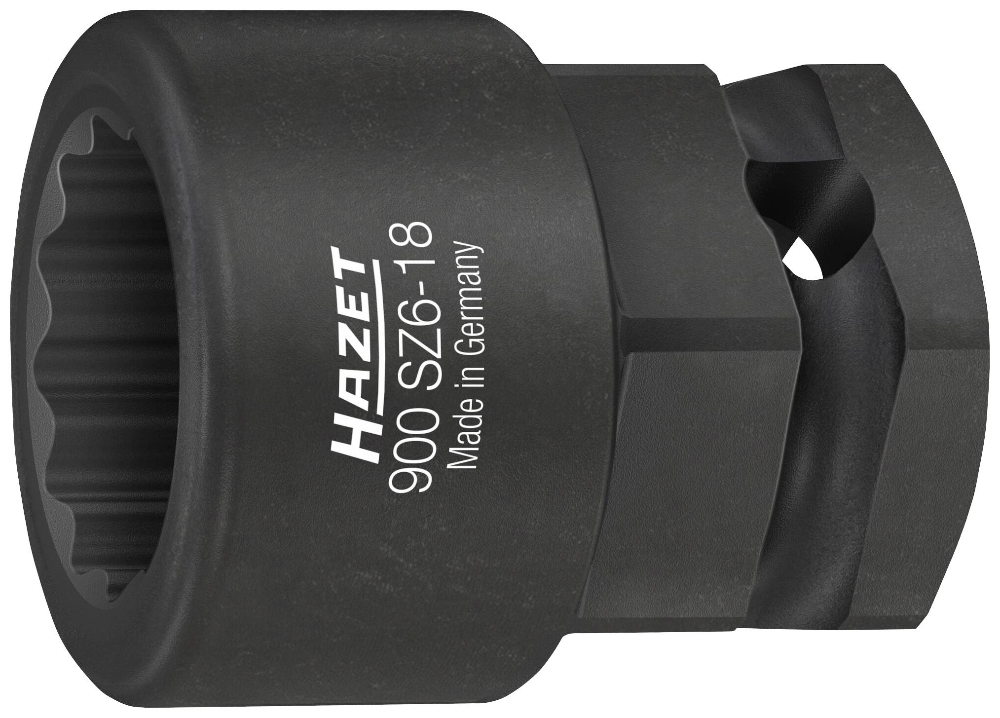 Hazet 900SZ6-18 900SZ6-18 Dop (twaalfkant) Dopsleutelinzetstuk 18 mm 1/2 Vierkant, 1/2 (12,5 mm)