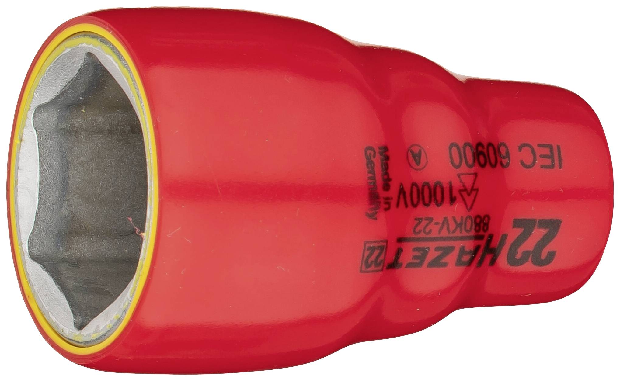 Hazet 880KV-22 880KV-22 Dop (zeskant) Dopsleutelinzetstuk 22 mm 1 stuks Vierkant, 3/8 (10 mm)