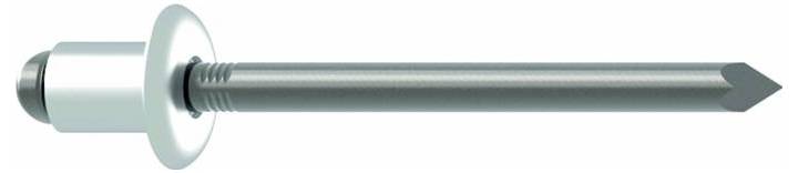 Gesipa 1455171 Popnagel (Ø x l) 5 mm x 14 mm RVS RVS RVS Blindniet A2/A2 5x14mm Standard KS 8,0-9,5mm 500 stuk(s)