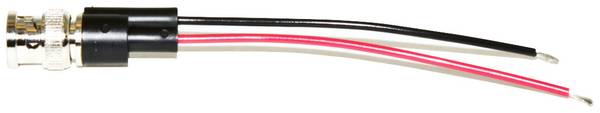 Mueller Electric BU-5100-A-4-0 mjerni vod muški konektor BNC 0.1 m crna, crvena 1 St.