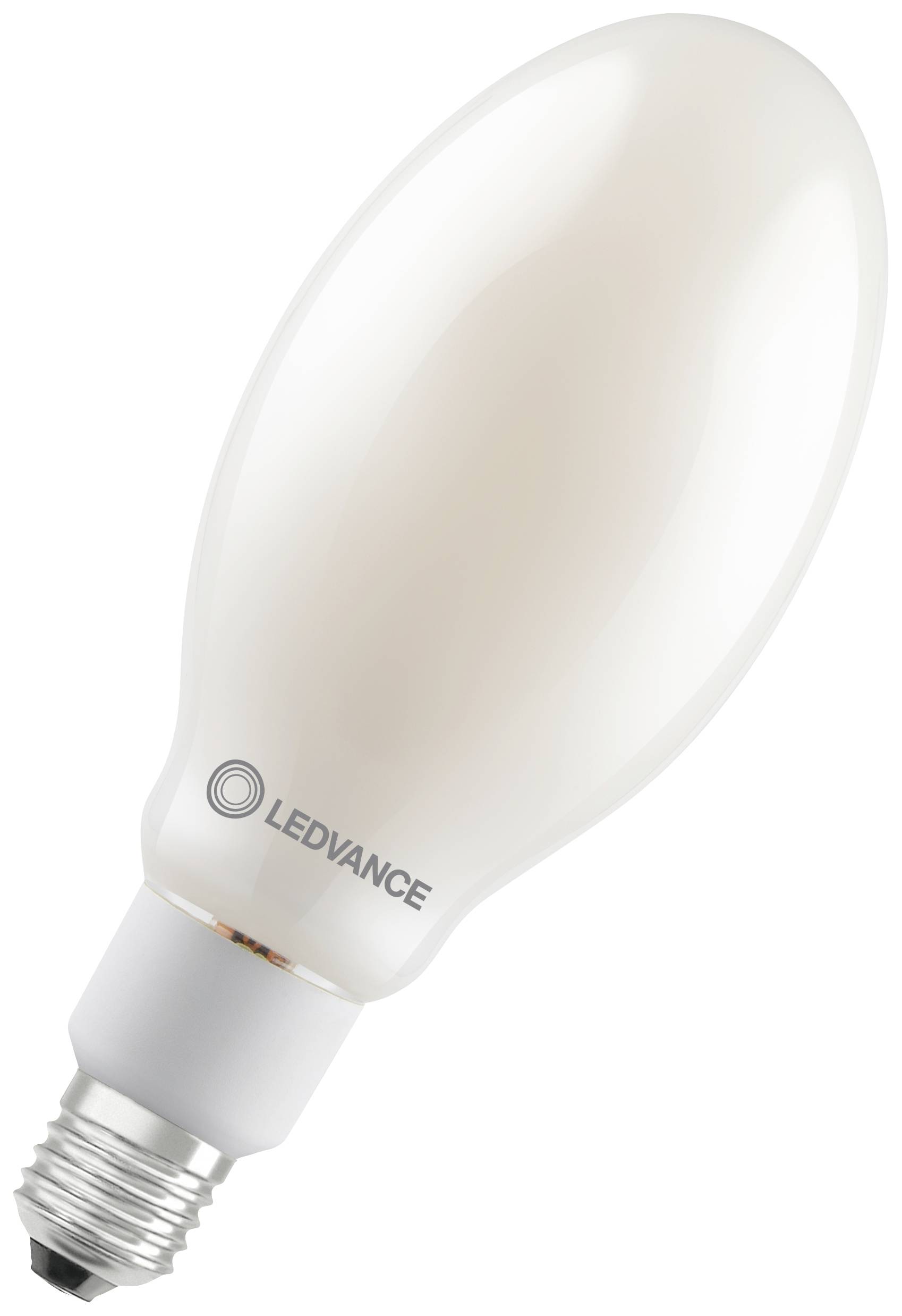 LED žarulja s E27 podnožjem, u obliku kruške, marke LEDVANCE, podesna za energetski učinkovita osvjetljenja rješenja.