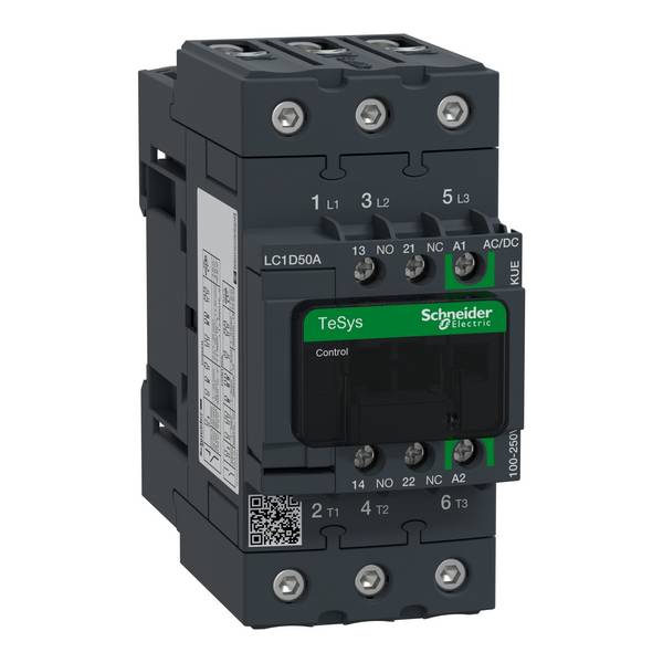 Schneider Electric LC1D50AKUE učinska zaštita 3 zatvarač s pomoćnim kontaktom 1 St.