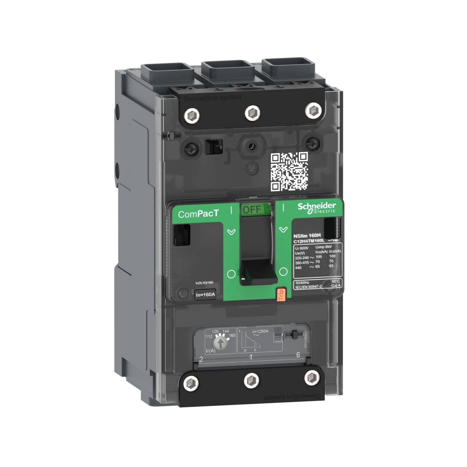 Schneider Electric C11B3TM040L Vermogensschakelaar 1 stuk(s) Schakelspanning (max.): 415 V/AC (b x h x d) 81 x 137 x 80 mm Piece