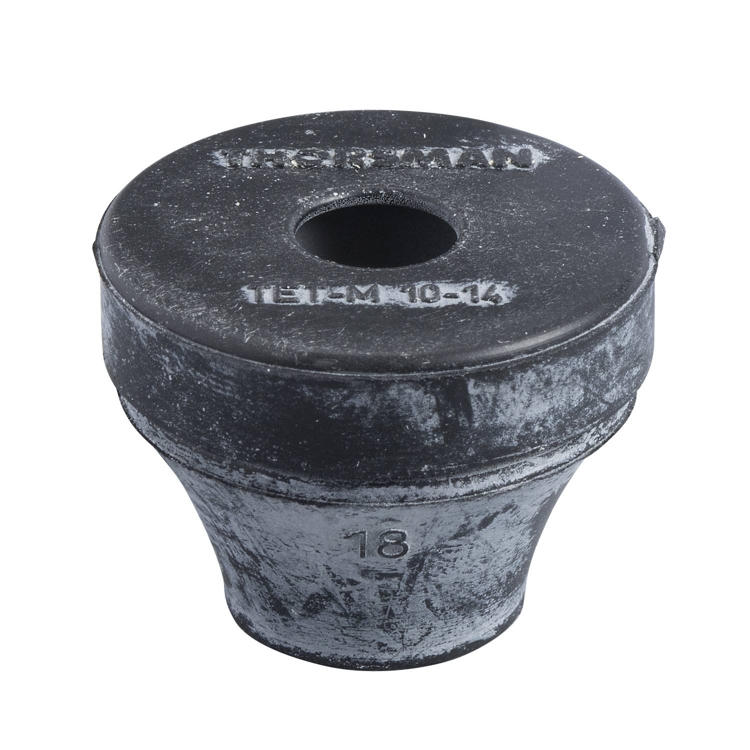 Schneider Electric Temperatuurbestendig Klem-Ø (max.) 14 mm Chloroprene rubber Zwart 50 stuk(s)