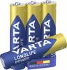 Varta Longlife LR03 micro (AAA) baterija alkalno-manganov 1200 mAh 1.5 V 4 St.