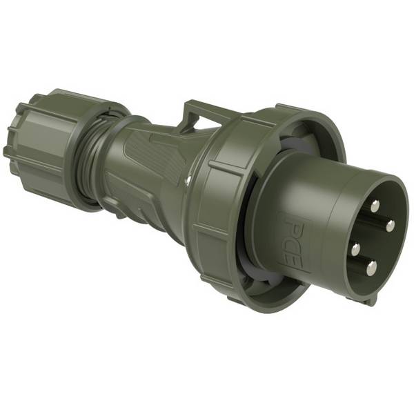 PC Electric Power Twist 034-6.u CEE utikač 63 A 4-polni  1 St.