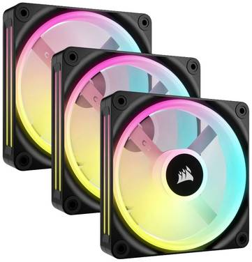 Corsair CO-9051002-WW ventilator za PC kućište crna, bijela (Š x V x D) 150 x 50 x 150 mm uklj. LED rasvjeta