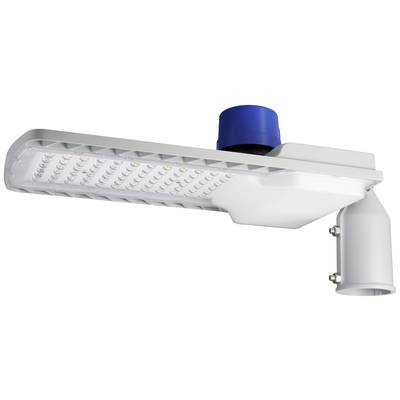 LED cestovna rasvjeta sa plavim senzorom na vrhu, prikazuje bočni profil. Moderan dizajn za učinkovito osvjetljenje.