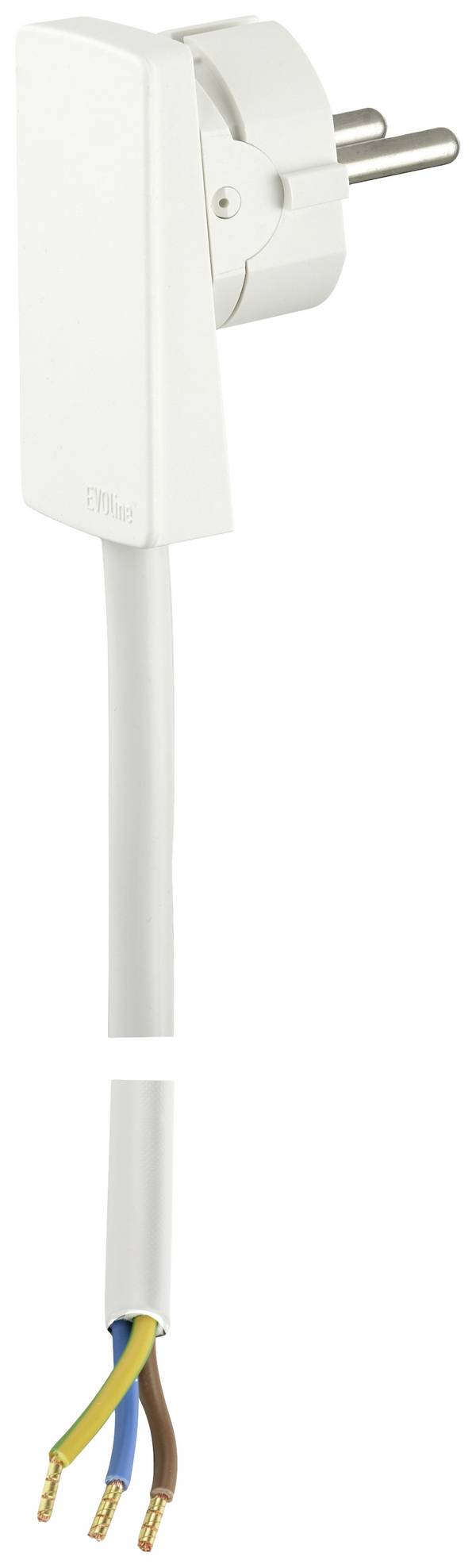 EVOline 1512 0015 1300 struja priključni kabel  bijela 1.5 m