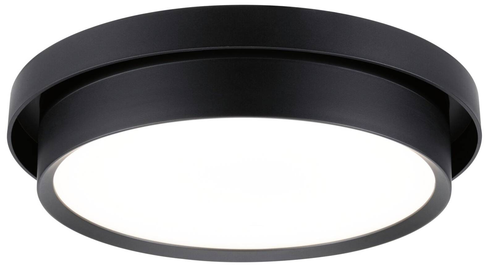 Paulmann 96780 Malik LED-plafondlamp LED LED vast ingebouwd 13.5 W Zwart (mat)