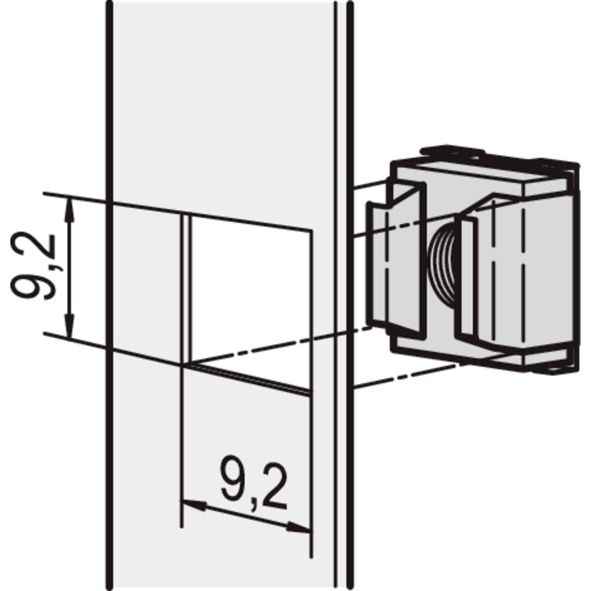 nVent SCHROFF 21100215 Bevestigingspakket 3 stuk(s)
