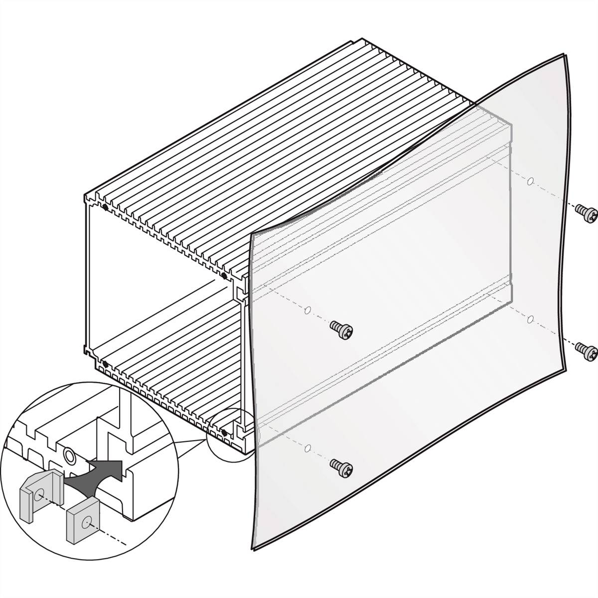 nVent SCHROFF 21100289 19 inch Montagemateriaal
