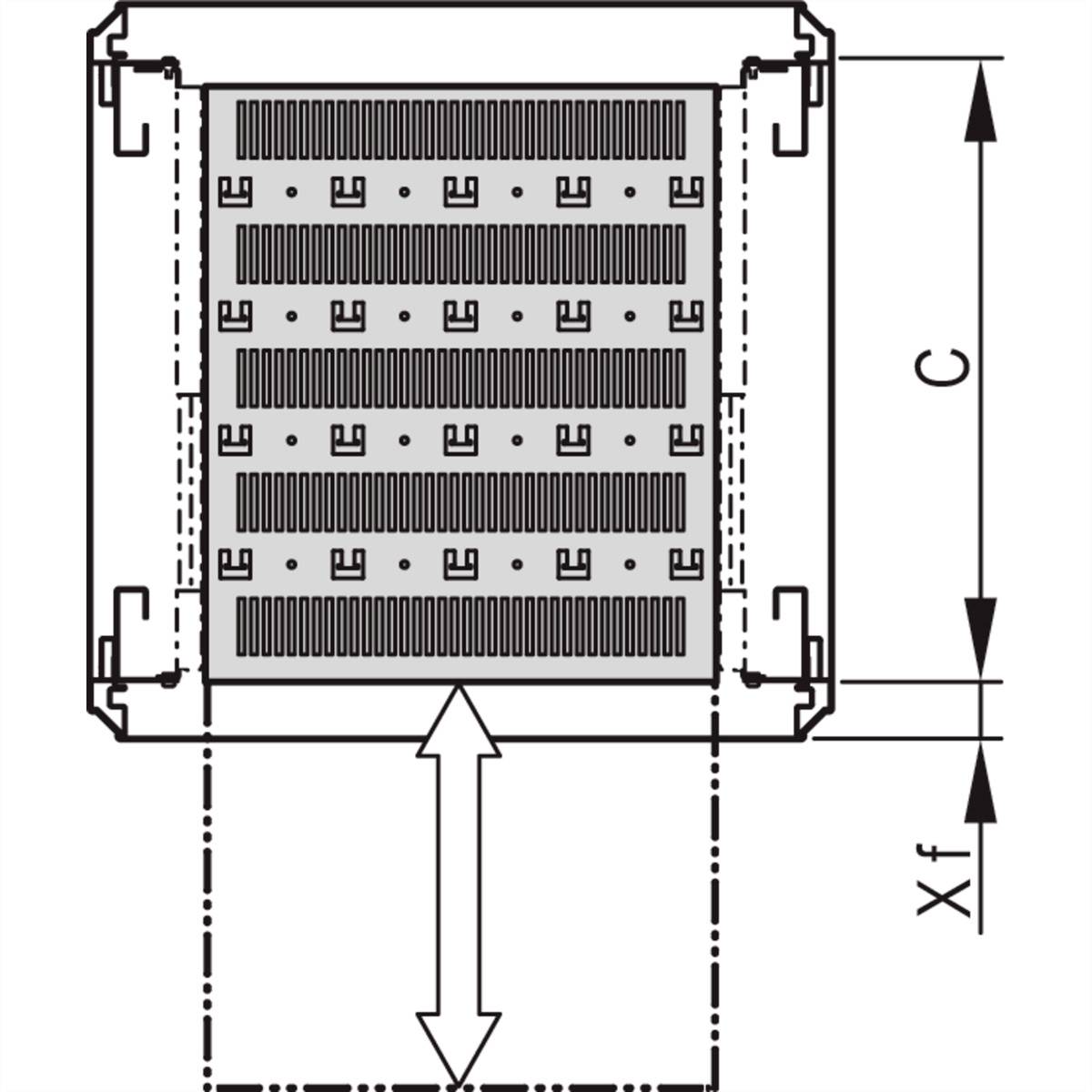 nVent SCHROFF 21130343 Apparaatschap (b x d) 600 mm x 600 mm 1 stuk(s)