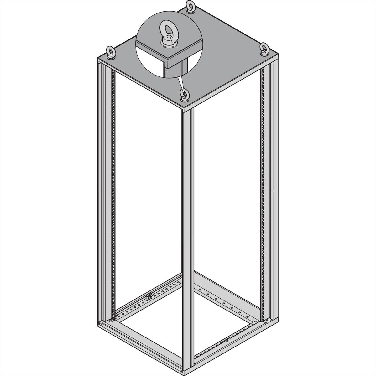 nVent SCHROFF 27230066 19 inch Bevestigingsmateriaal voor patchkast Meerdere kleuren