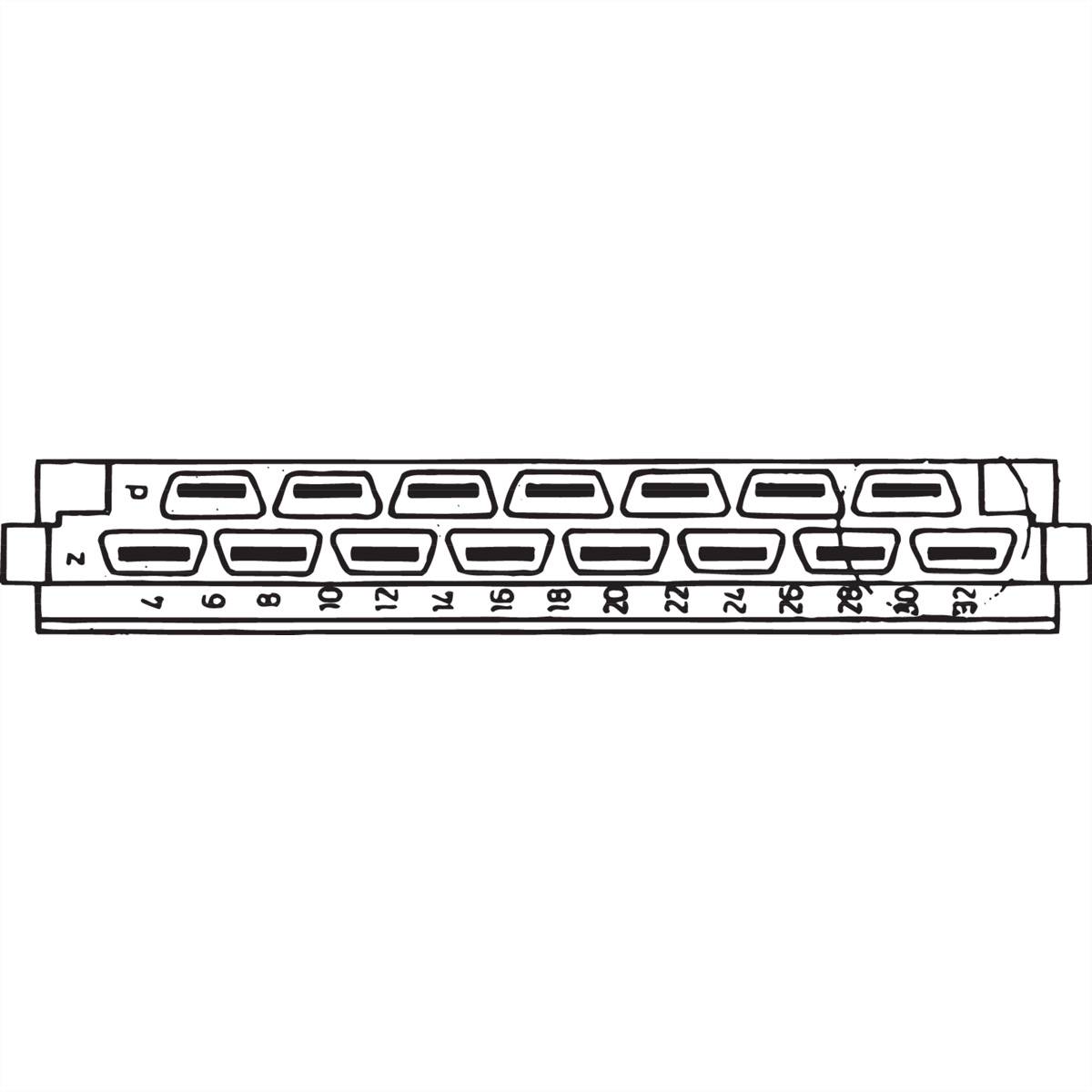 nVent SCHROFF 69001733 Female connector Totaal aantal polen 15 5 stuk(s)