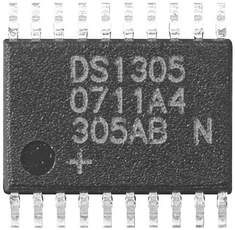 Maxim Integrated DS1305EN+ Tijdsregistratie IC - realtime Tube afbeelding