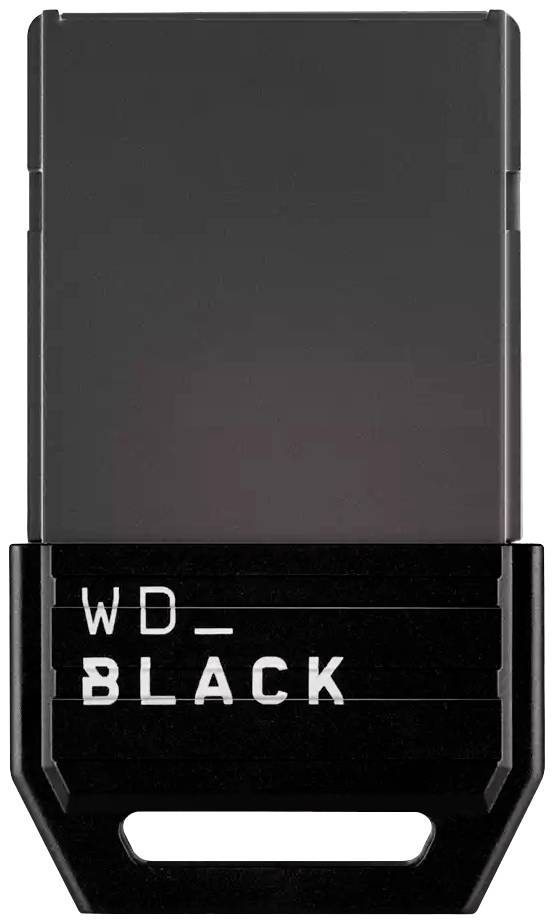 Crni USB stick s natpisom 'WD_BLACK', pogodan za pohranu podataka i kompatibilan s različitim uređajima.