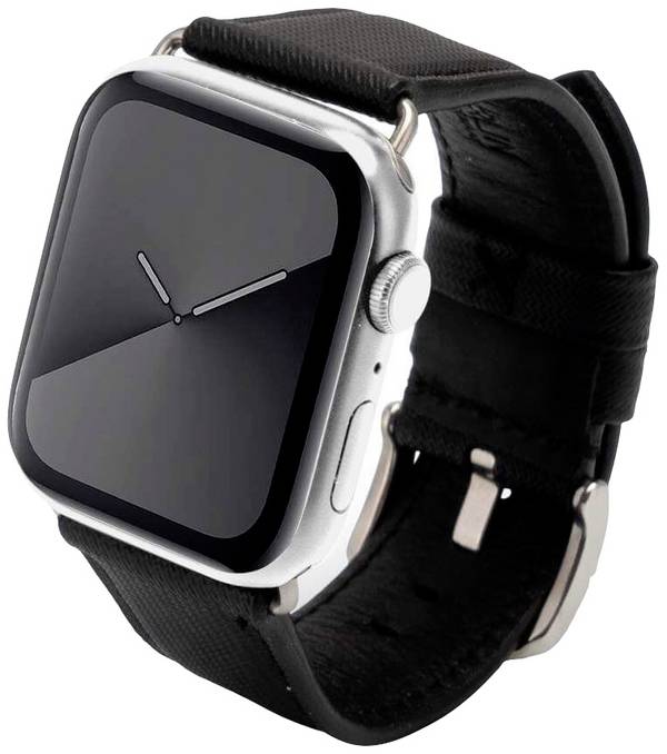 JT Berlin Watchband Wannsee remen 42 mm, 44 mm, 45 mm, 49 mm m crna, plemeniti čelik Watch serija 1, Watch serija 2, Watch serija 3, Watch serija 4, Watch serija 5, Watch serija 6, Watch serija 7, Watch serija 8, Watch serija 9, Watch SE, Watch Ultra 2