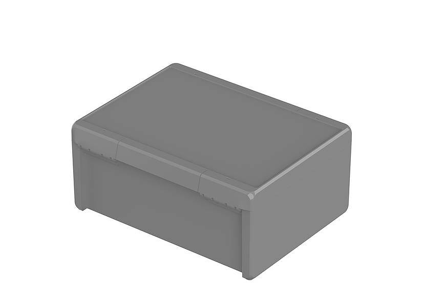 Bopla Bocube B 273616 PC-V0 7024 96017674 Outdoorbehuizing 284 x 364 x 160 Polycarbonaat (V0) Grijs-wit (RAL 7035) 1 stuk(s)