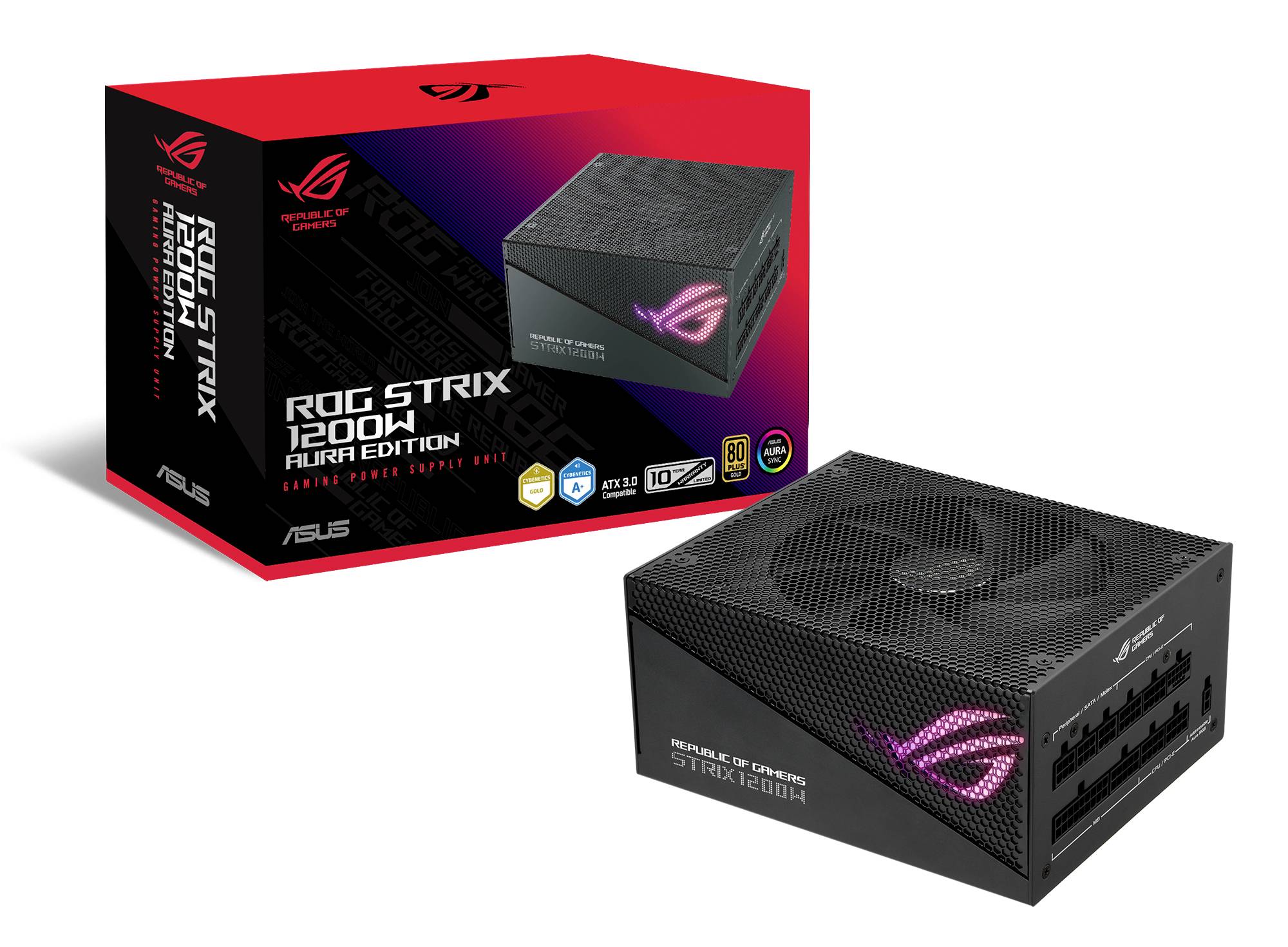 Asus ROG STRIX 1200W Gold Aura Edition PC napajanje 1200 W ATX 80 plus gold-11