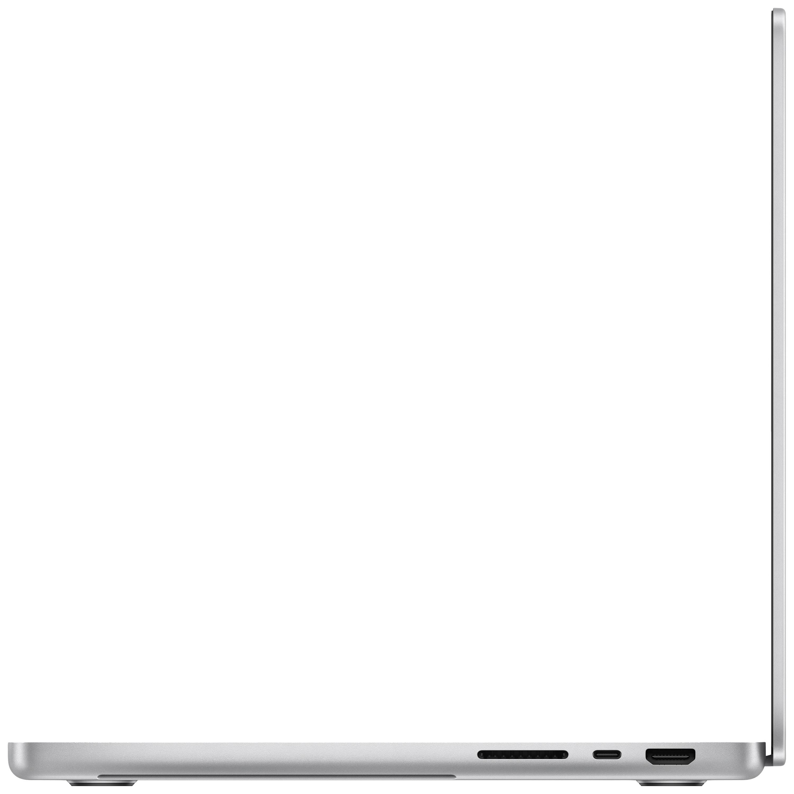 Apple MacBook Pro 14 (M3 Pro, 2023) 36.1 cm (14.2 palac) 18 GB RAM 512 GB SSD 11‑Core CPU 14‑Core GPU srebrna MRX63D/A-3