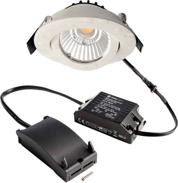 Deko Light 565388 Dione IP LED ugradna svjetiljka  Energetska učinkovitost 2021: E (A - G) LED LED fiksno ugrađena 8.5 W bijela