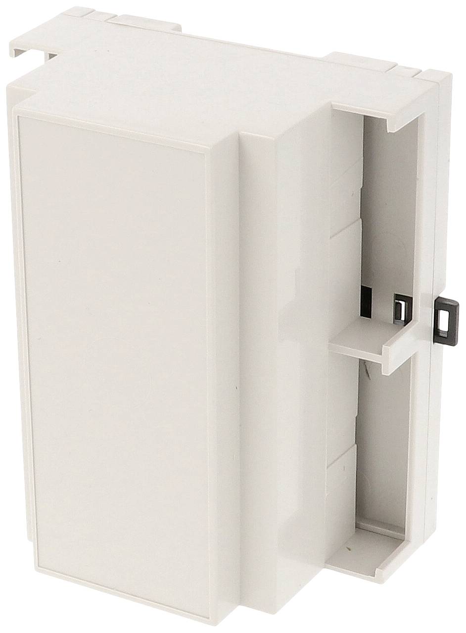 Hammond Electronics 1597DIN6MDC53 DIN-rail-behuizing Gesloten 90 x 58 x 106 PPO Lichtgrijs 1 stuk(s)