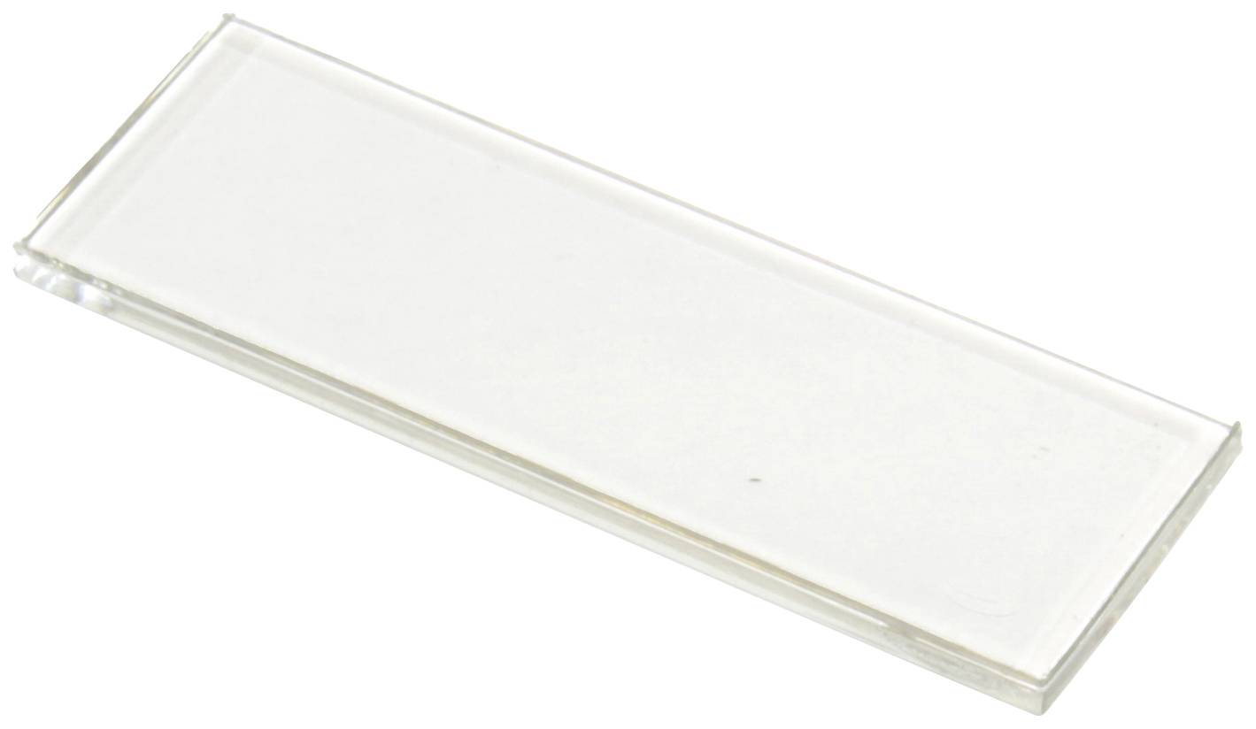 Hammond Electronics 1597DIN1MPTPC Cover PPO Lichtgrijs (l x b x h) 42 x 2 x 15 mm 1 stuk(s)