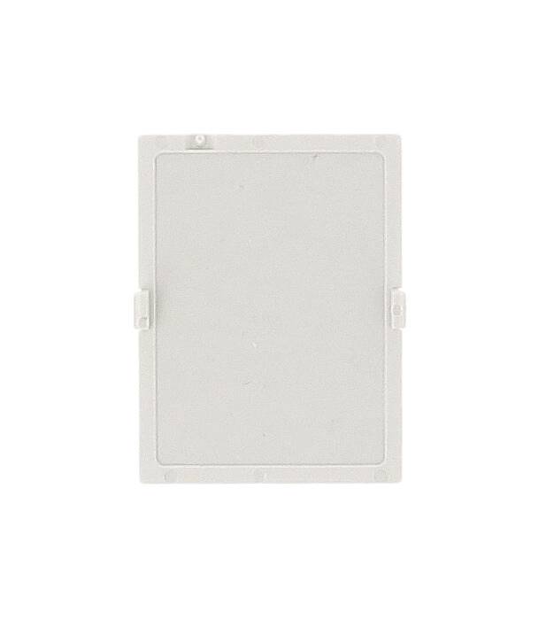 Hammond Electronics 1597D2MPH Cover ABS-PC Grijs (l x b x h) 42 x 2 x 32 mm 1 stuk(s)