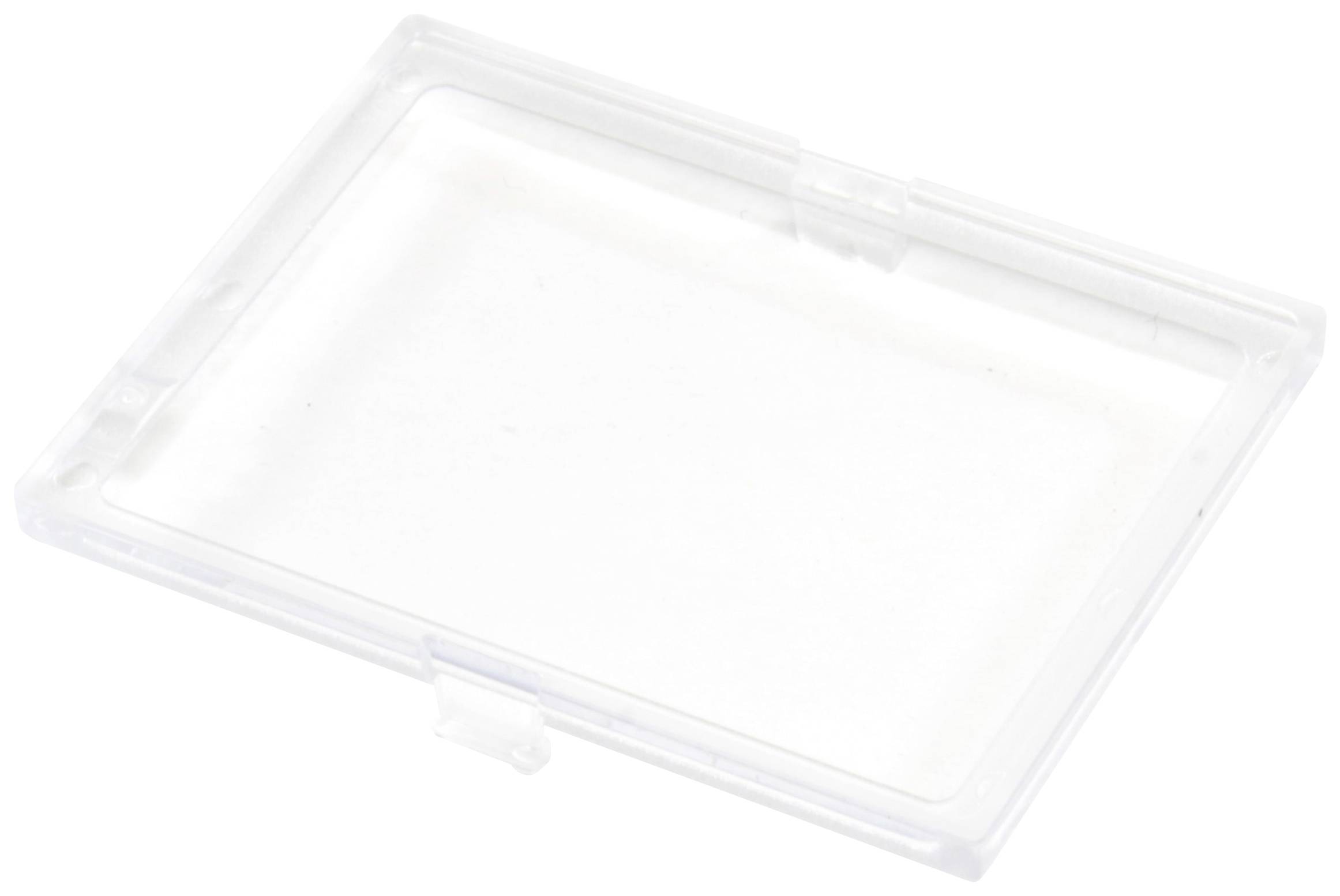 Hammond Electronics 1597D2MPRTPC Cover PC Helder (l x b x h) 42 x 3 x 32 mm 1 stuk(s)