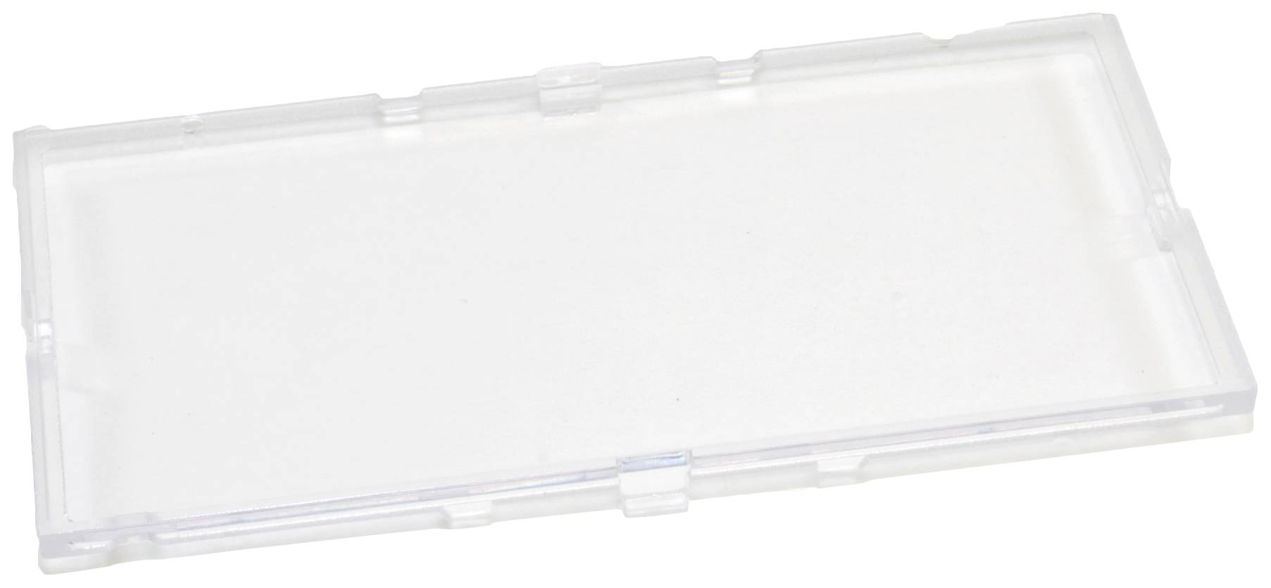 Hammond Electronics 1597D5MPRHTPC Cover PC Helder (l x b x h) 84 x 2 x 42 mm 1 stuk(s)