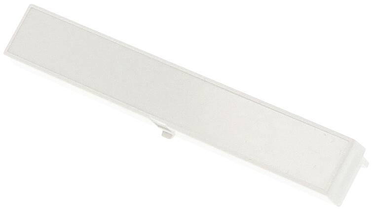 Hammond Electronics 1597D5MTC Klemmenafdekking ABS-PC Grijs (l x b x h) 87 x 20 x 14 mm 1 stuk(s)