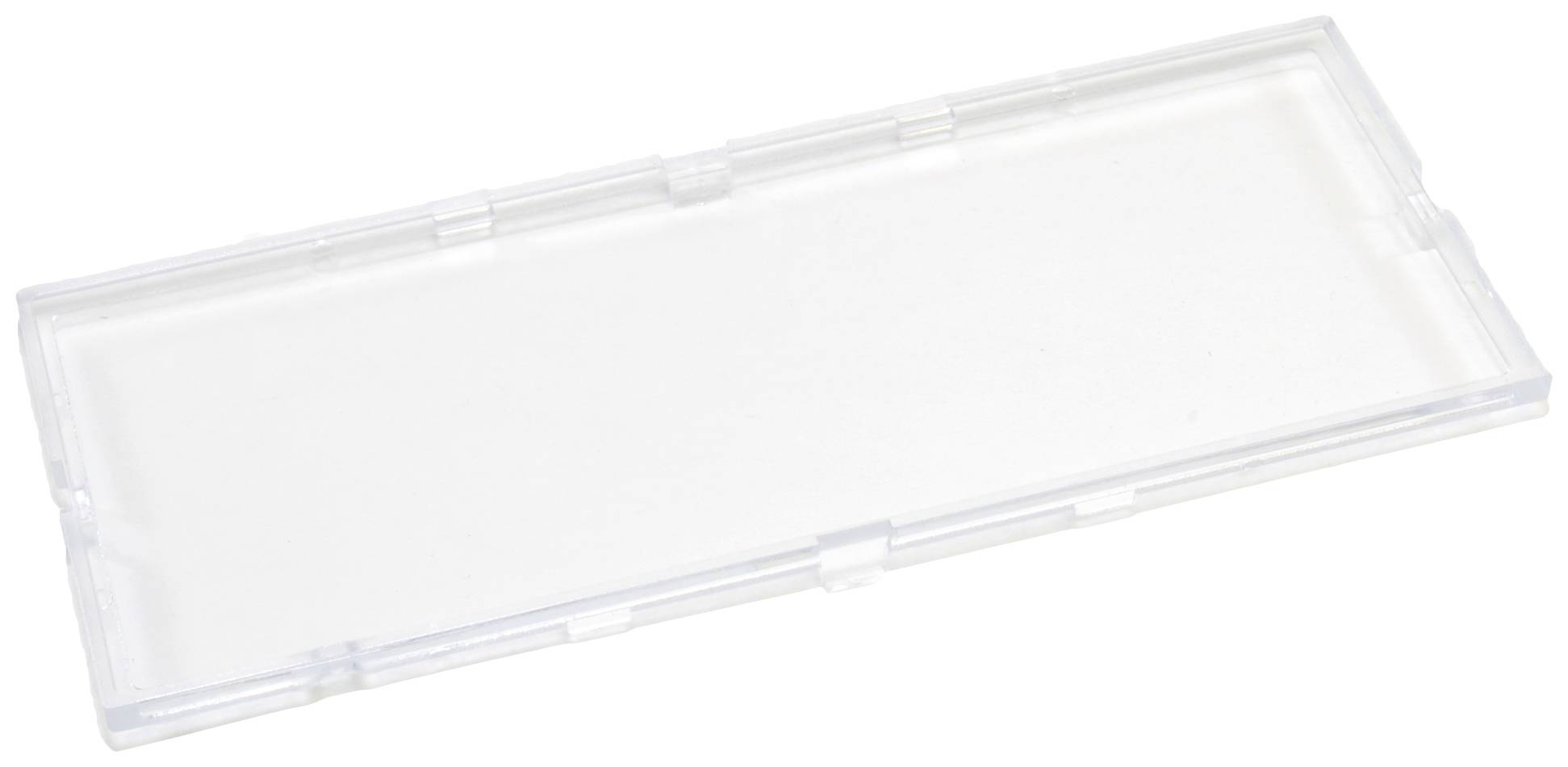 Hammond Electronics 1597D6MPTPC Cover PC Helder (l x b x h) 102 x 3 x 42 mm 1 stuk(s)