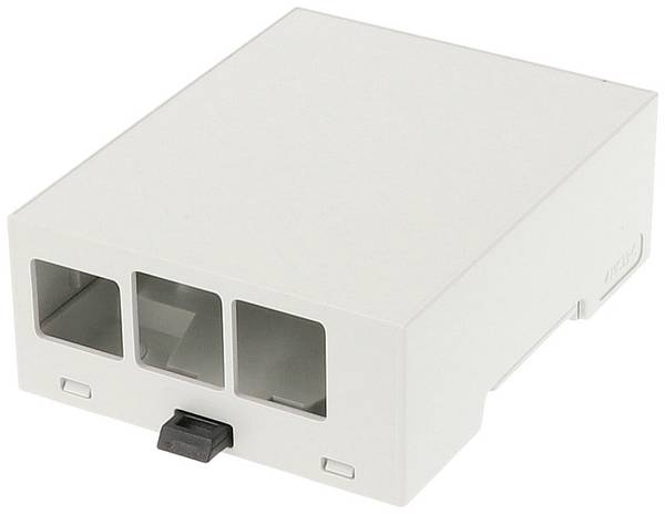 Hammond Electronics 1597KIT4MCPIB DIN ugradni komplet Pogodno za (komplet za razvoj): Raspberry Pi® B+