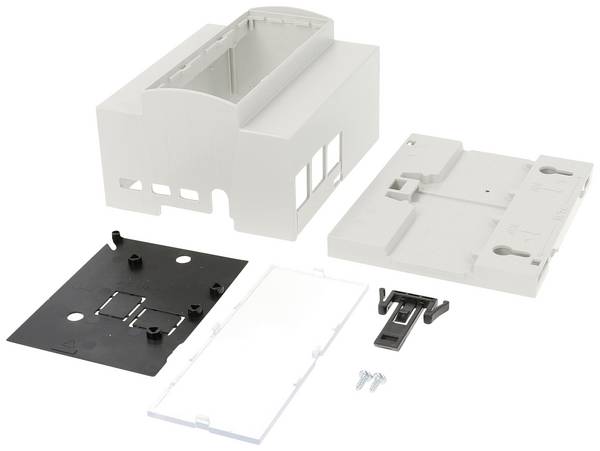 Hammond Electronics 1597KIT6MPI4 DIN ugradni komplet Pogodno za (komplet za razvoj): Raspberry Pi® 4