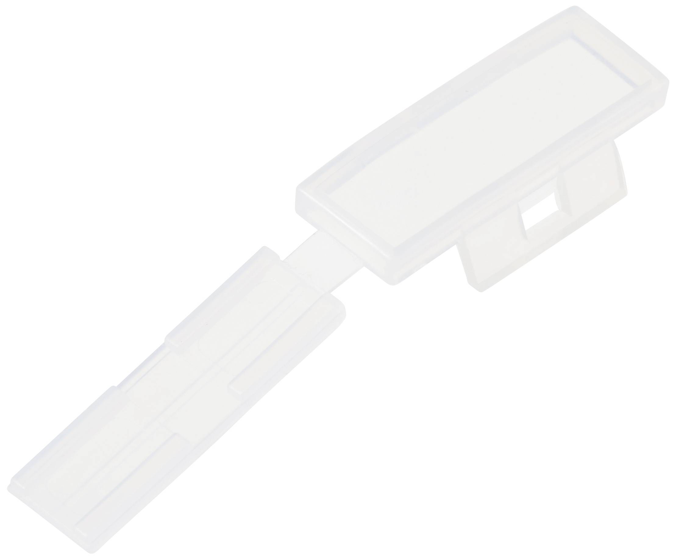 TRU COMPONENTS TC-MC1203-100 Kabelcodering Montagemethode: Kabelbinder Markeringsvlak: 32 x 11 mm Natuur 100 stuk(s)