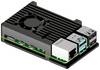 Joy-it Armor Case BLOCK ACTIVE SBC kućište Pogodno za (komplet za razvoj): Raspberry Pi® uklj. aktivni hladnjak crna