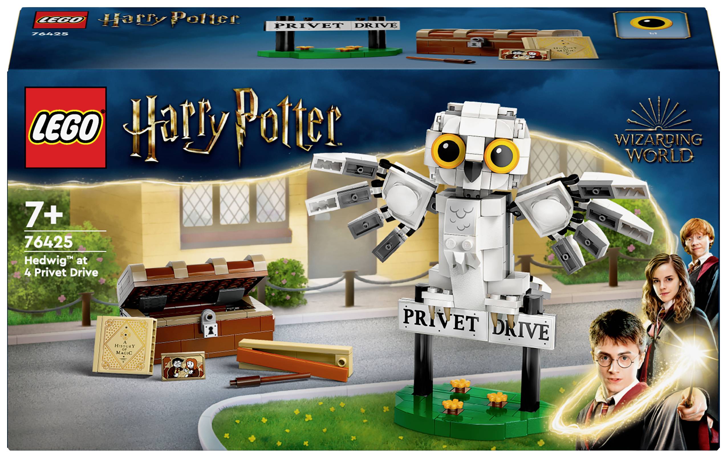 LEGO Harry Potter 76425 Hedwig bij Ligusterlaan 4