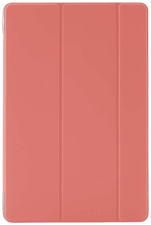Crveni tablet ovitak s tri vertikalne linije za stabilizaciju; minimalistički dizajn.