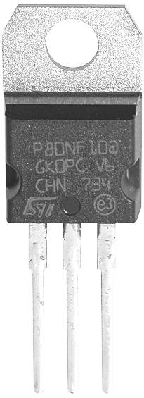 STMicroelectronics STP7NK40Z MOSFET 1 N-kanaal 70 W TO-220 afbeelding 1