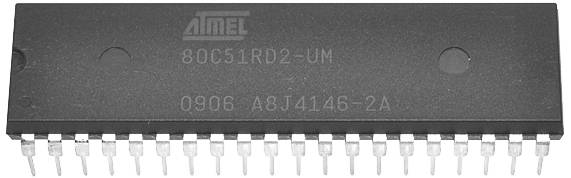 Microchip Technology AT89C55WD-24PU Embedded microcontroller PDIP-40 8-Bit 24 MHz Aantal I/Os 32 Tube afbeelding 1