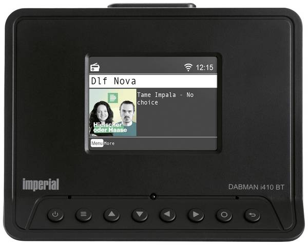 Imperial DABMAN i410 BT HiFi - tuner crna Bluetooth®, DAB+, internet radio, WLAN, USB