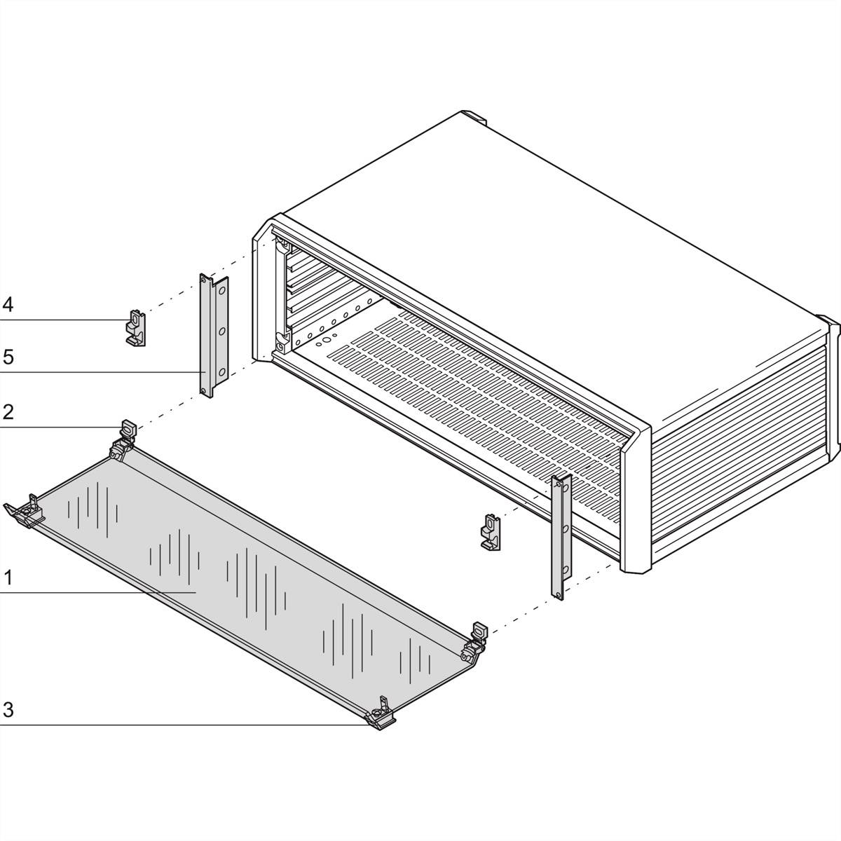 nVent SCHROFF 24576082 Covering hood 1 stuk(s)