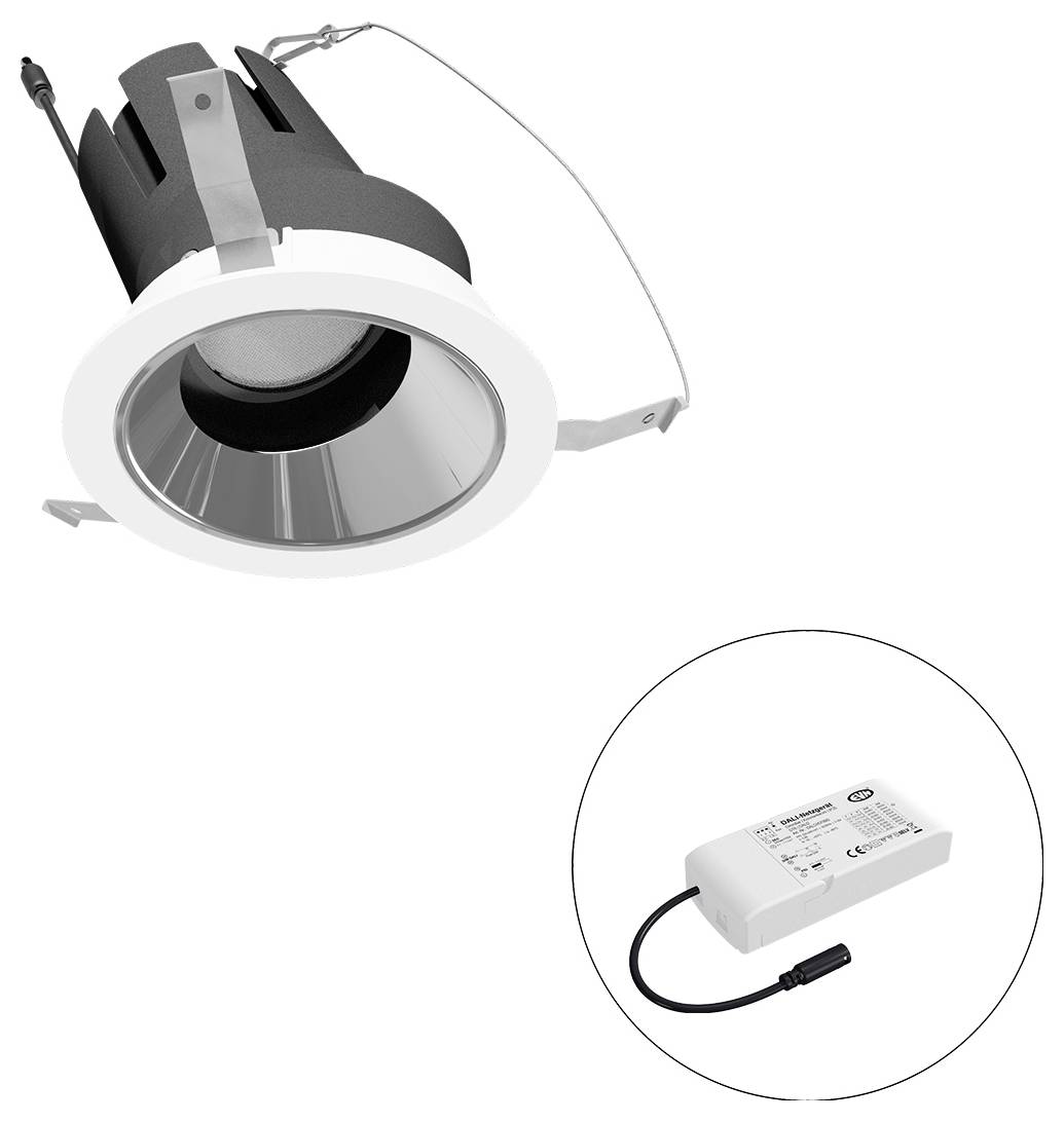 EVN F01R11AM1830L15D F01R11AM1830L15D LED stropni reflektor COB LED LED fiksno ugrađena bijela-1