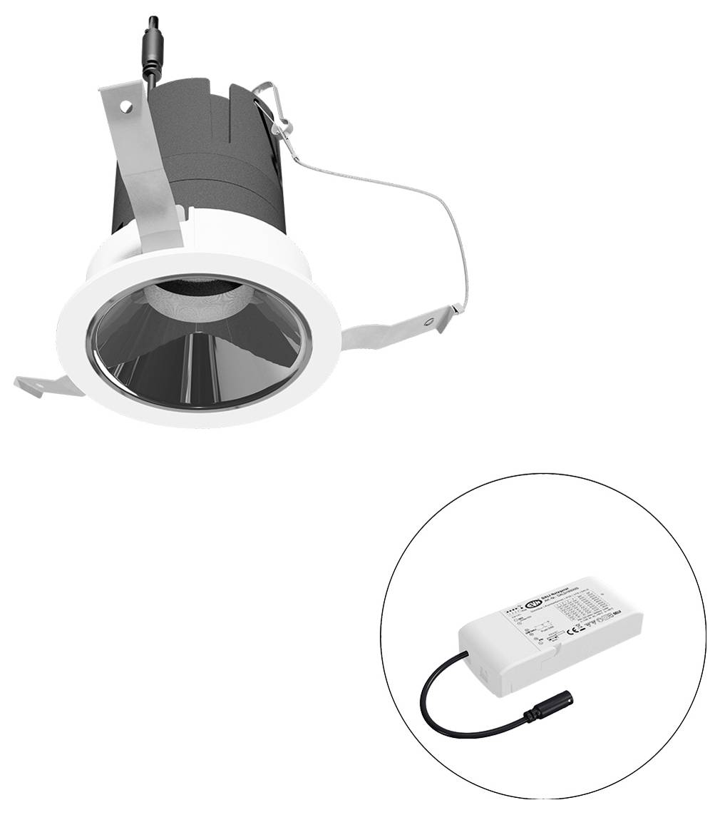 EVN F01R11SM0630L15D F01R11SM0630L15D LED stropni reflektor LED LED fiksno ugrađena bijela-1