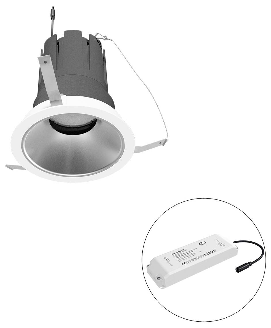 EVN F01R14SM3840L24P F01R14SM3840L24P LED stropni reflektor COB LED LED fiksno ugrađena bijela-1