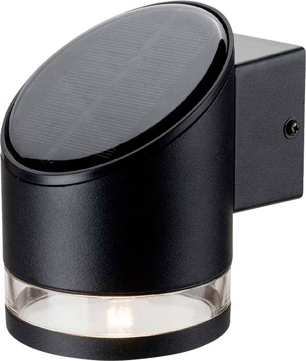 V-TAC VT-1138 10384 vanjska solarna zidna lampa  1 W Boja svjetla (LED žarulja): toplo bijela