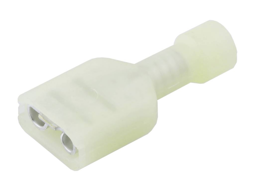 Molex 190030073 Platte stekker (female) Insteekbreedte: 6.35 mm Insteekdikte: 0.81 mm 1 stuk(s) Tape